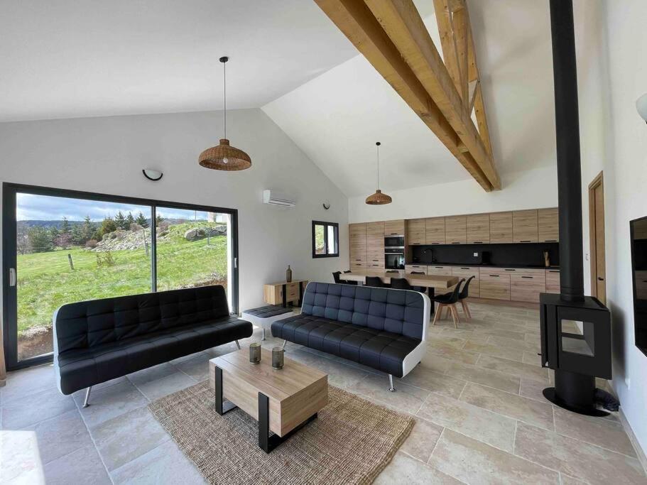 Villa 8Pers Au Calme Avec Superbe Vue Barbecue Wifi La Panouse  Zewnętrze zdjęcie